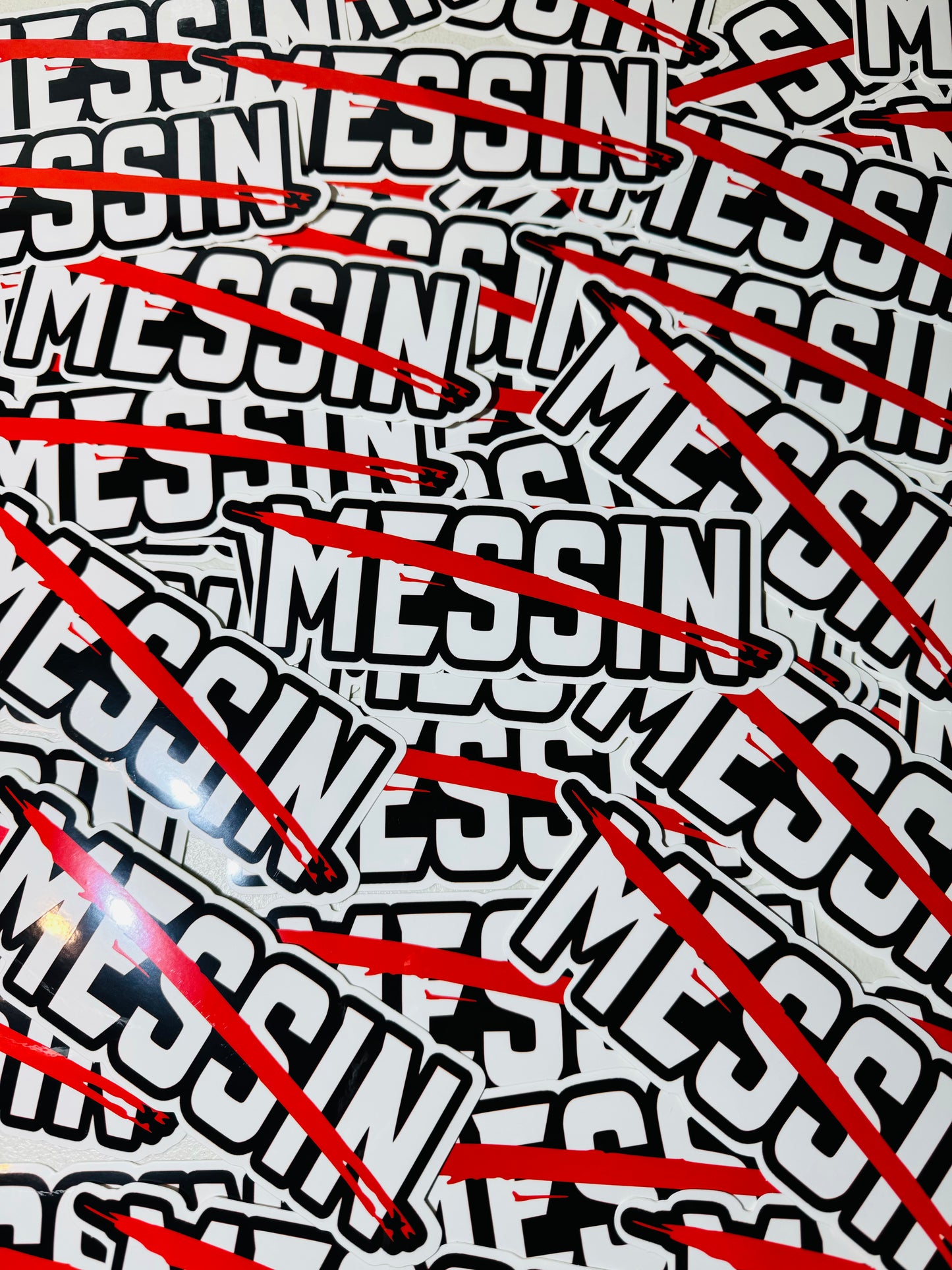 NOT MESSIN STICKER ‼️🙅♂️