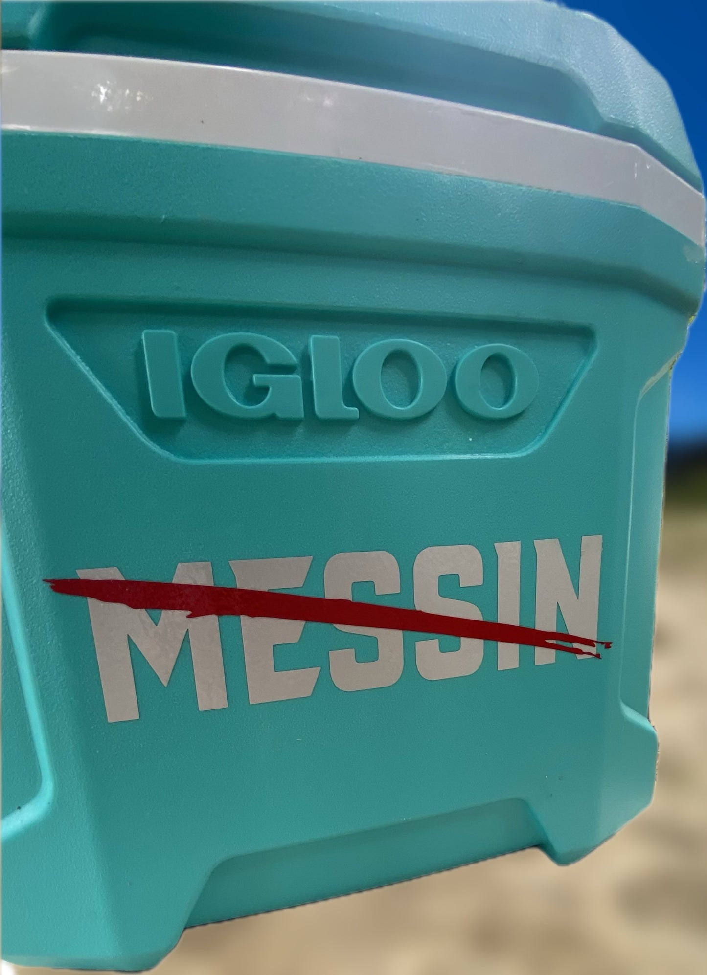 NOT MESSIN‼️🙅♂️ REFLECTIVE STICKER *Limited Time