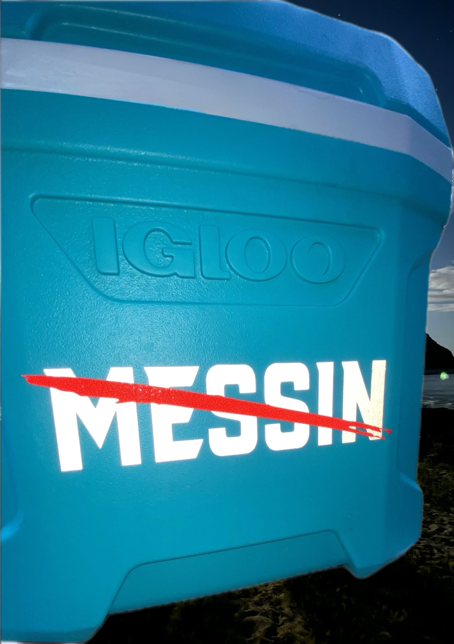 NOT MESSIN‼️🙅♂️ REFLECTIVE STICKER *Limited Time