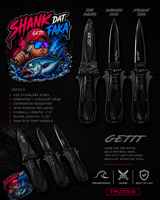 GETIT "SHANK DAT FAKA" Dive Knife (V1)