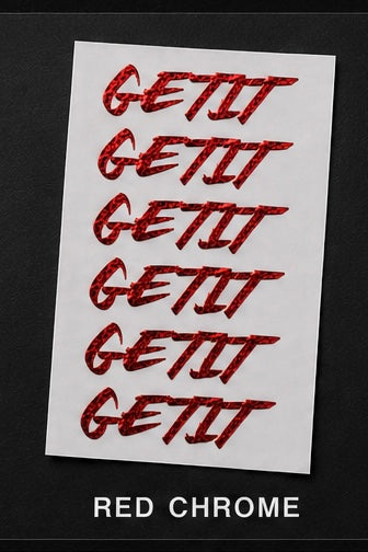 XTra YEETZ! Getit Pole decal
