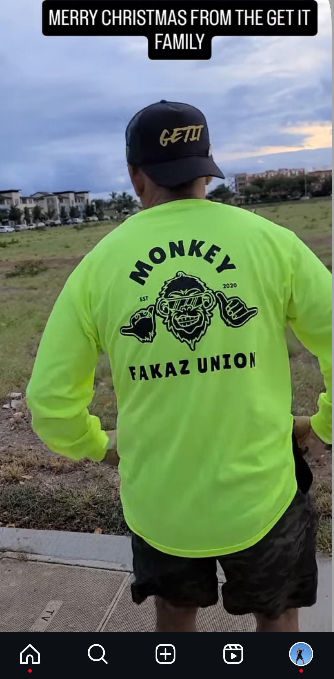 Monkey Fakaz Union HIVIZ Long Sleeve