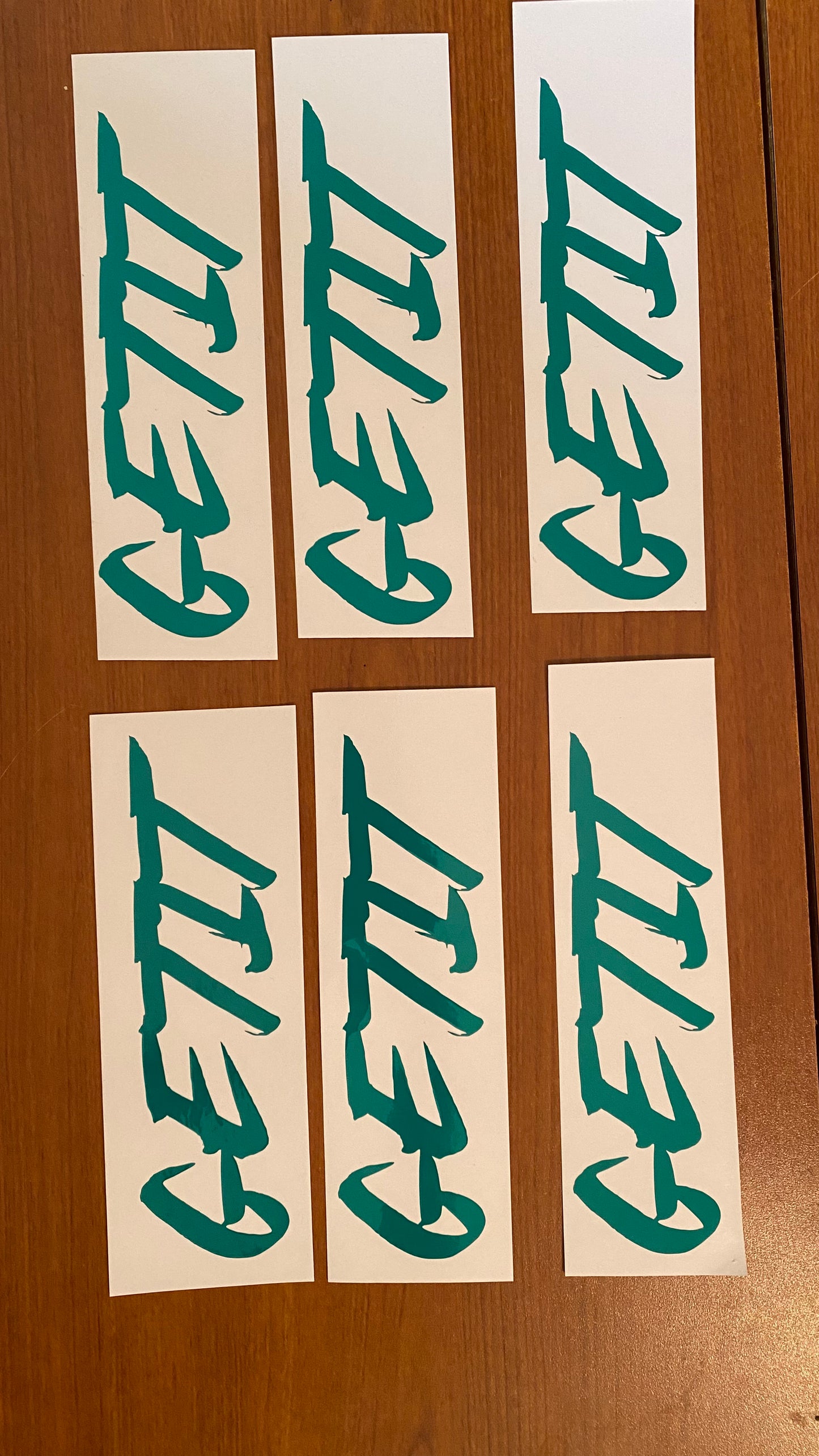 Green Reflective GETIT Sticker