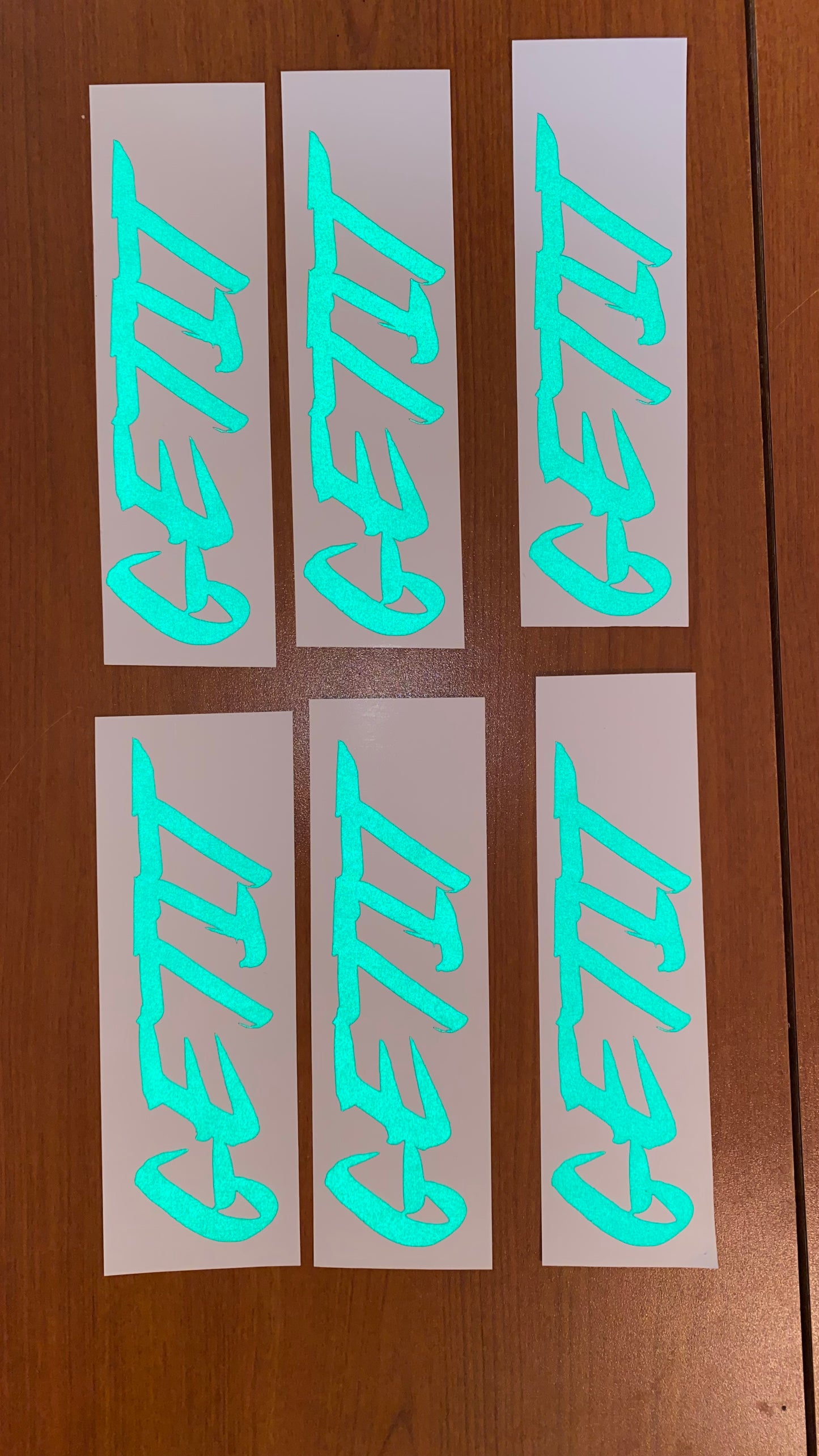 Green Reflective GETIT Sticker