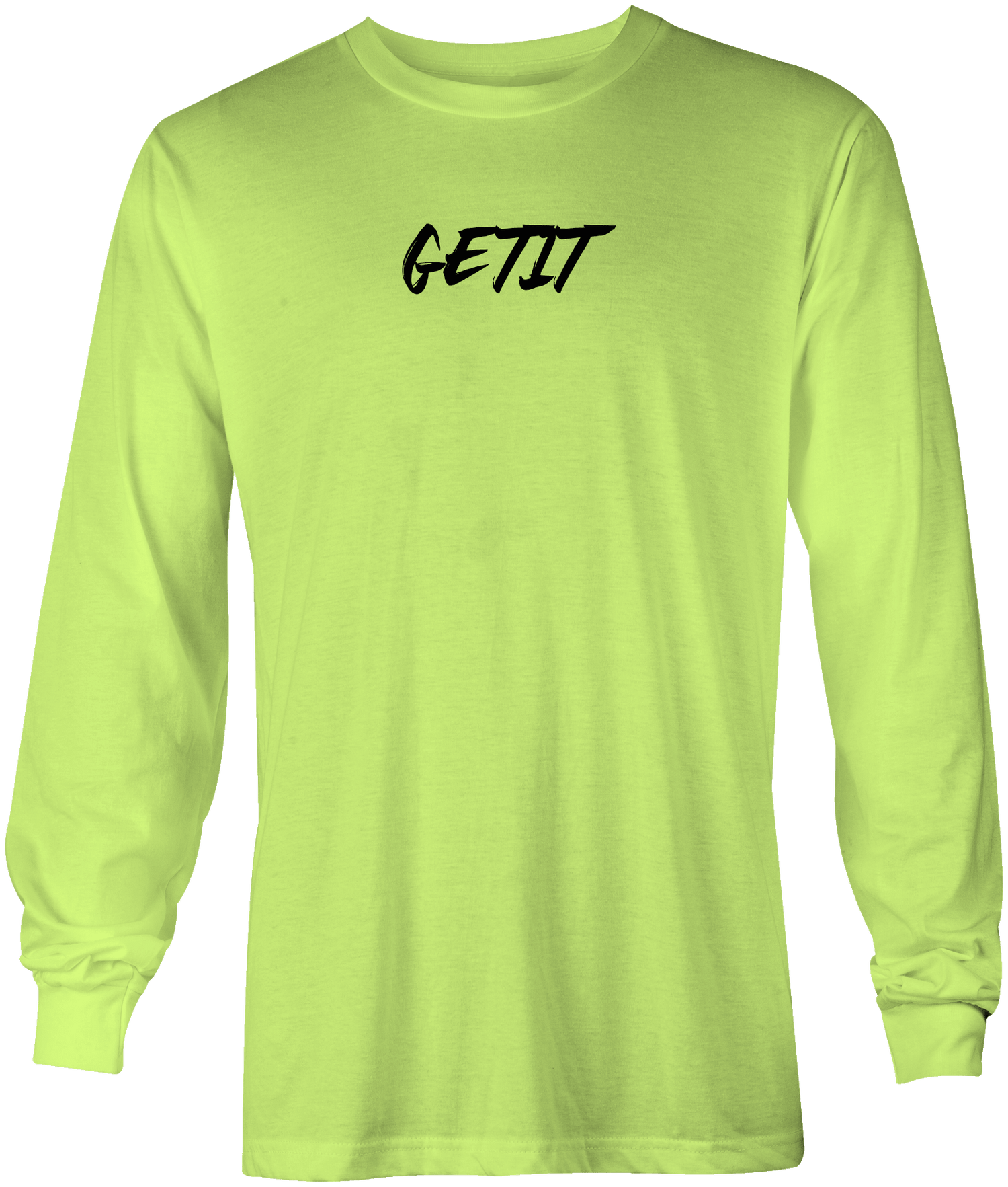 HI-VIZ Long Sleeve GETIT Shirt – GETIT LLC