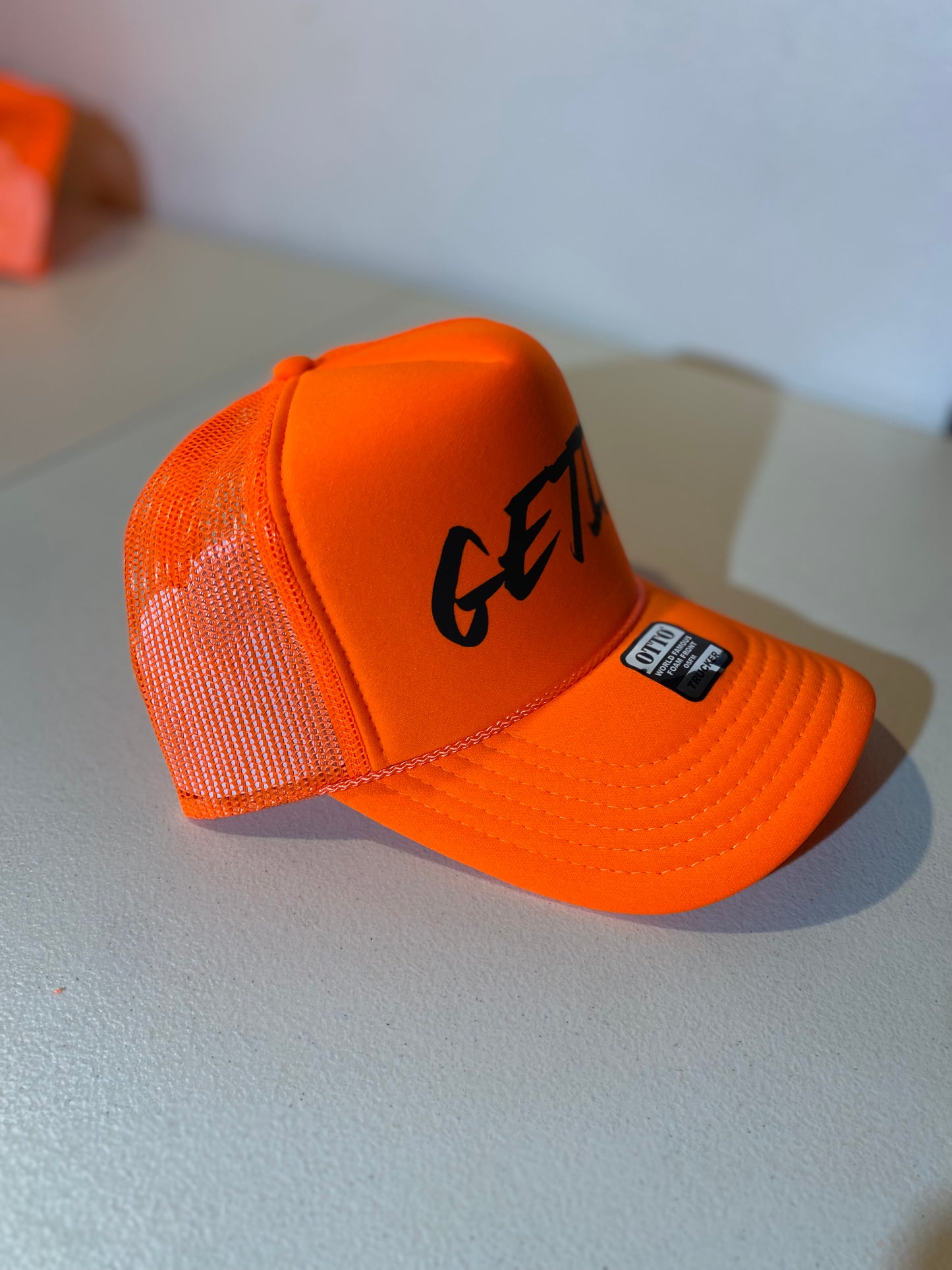 Orange GETIT Trucker Hat