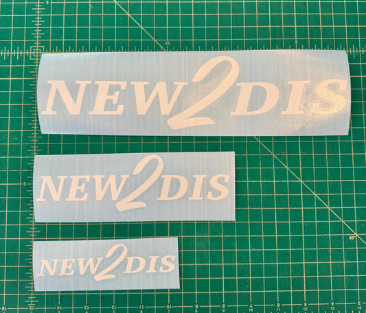New2Dis Decal
