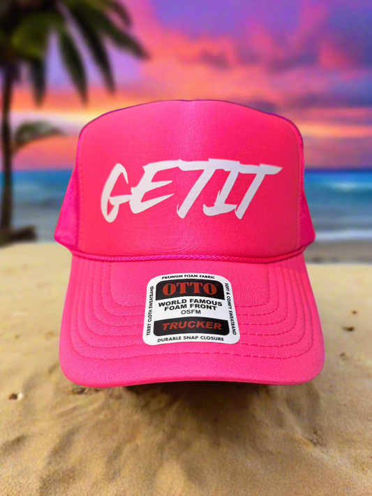 Pink Trucker Hat