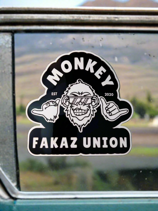 Monkey Fakaz Union Sticker *Limited*