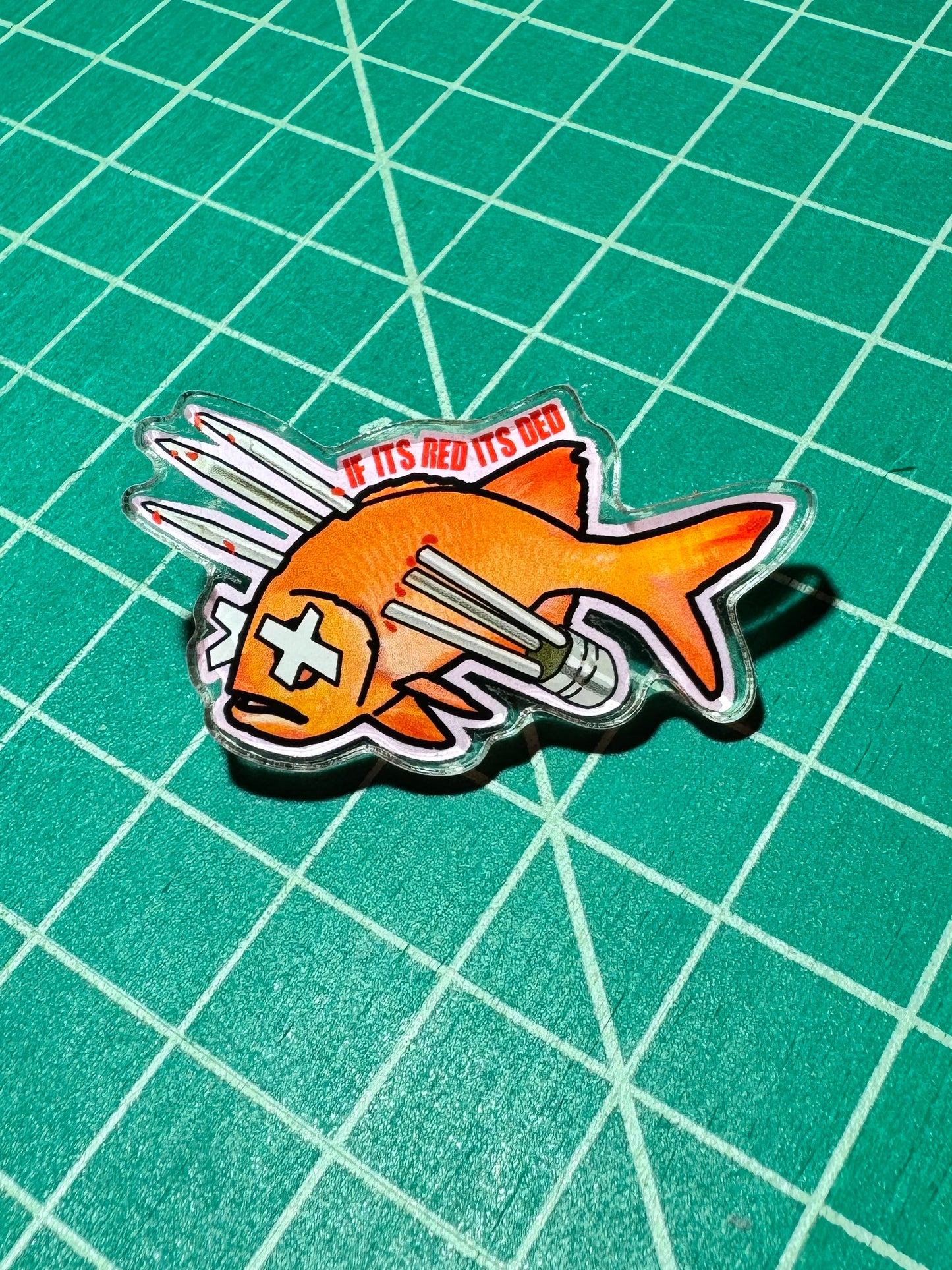 Acrylic GETIT Pins