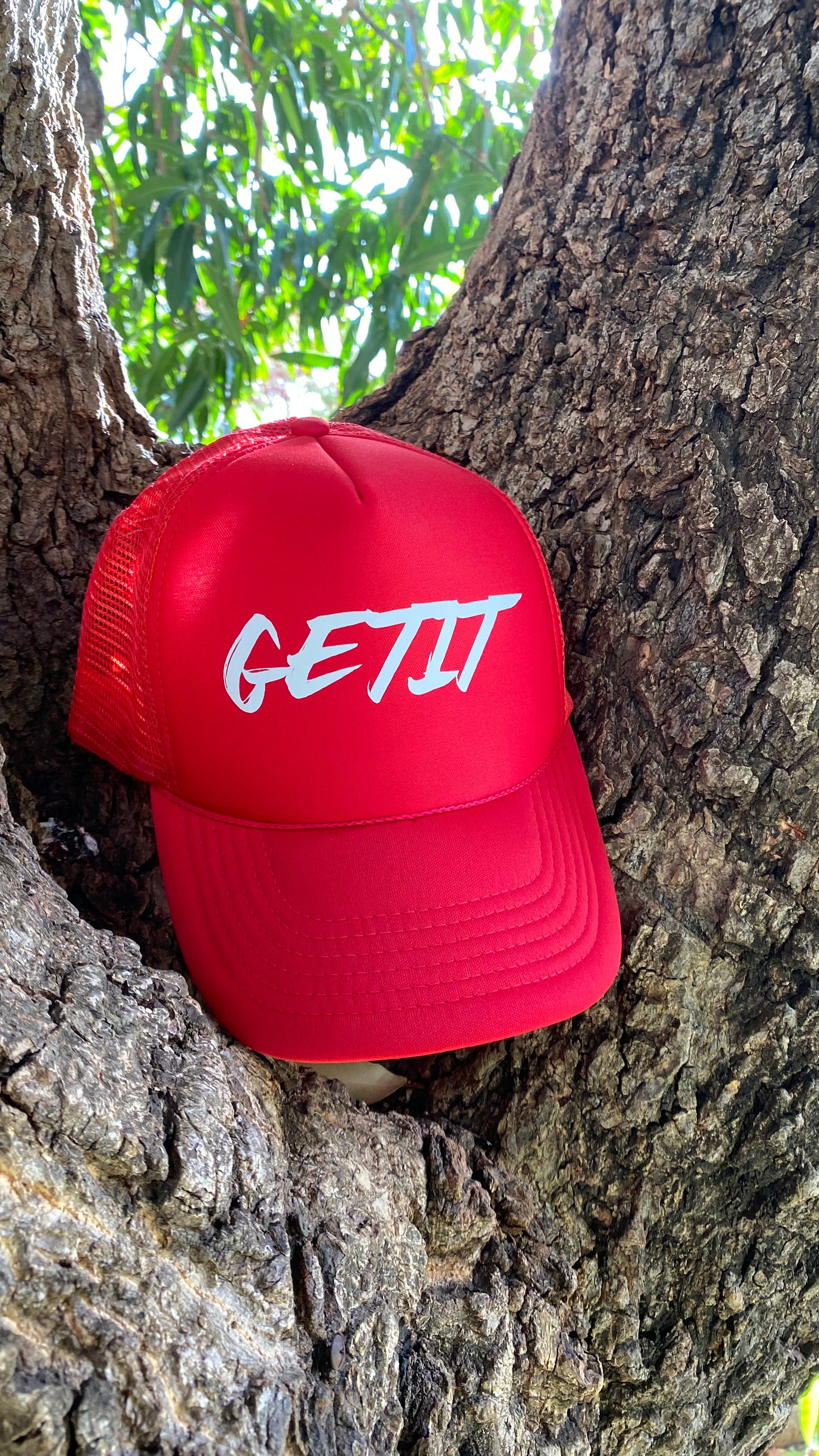 Red Trucker Hat