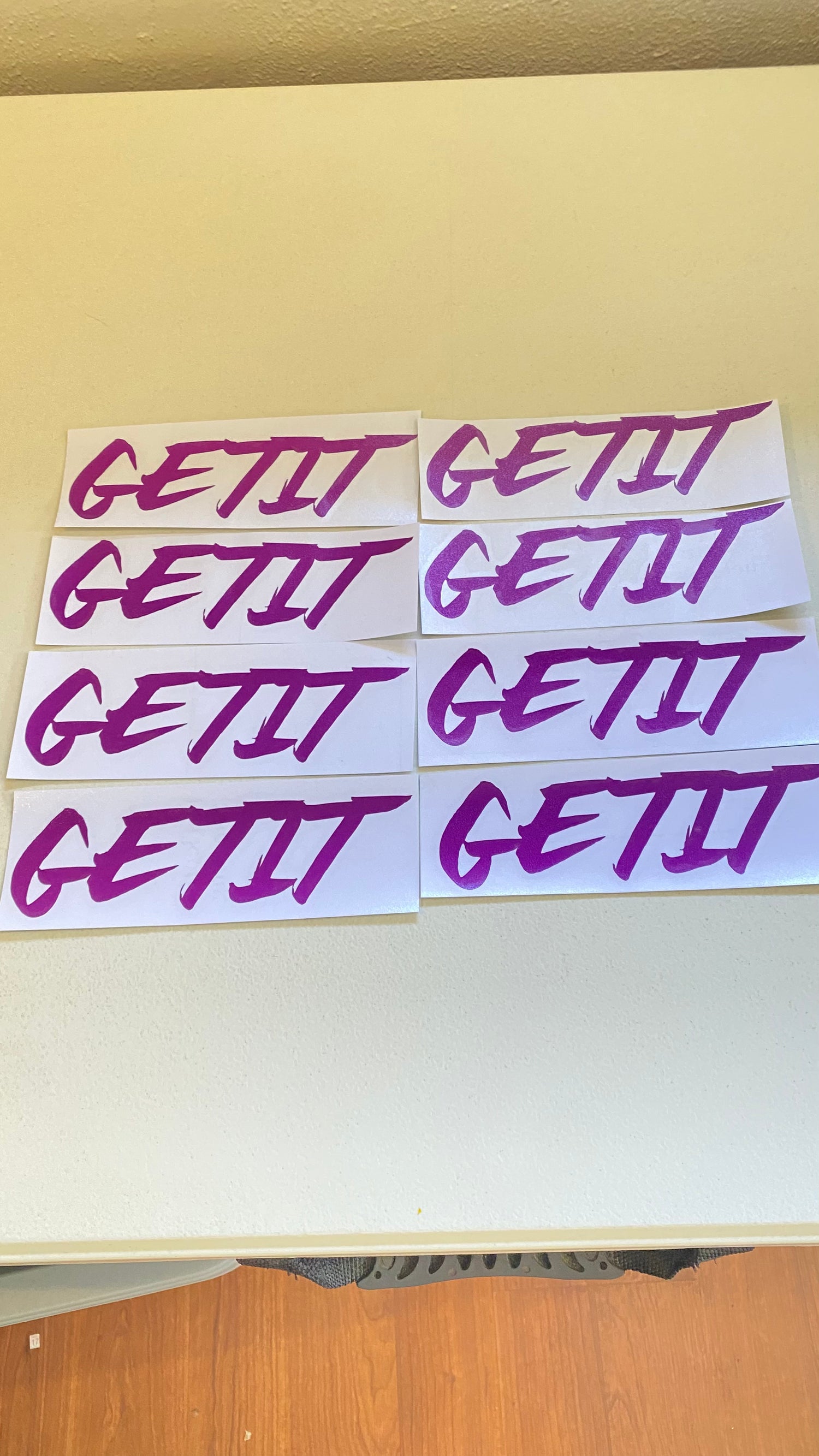 REFLECTIVE GETIT STICKAHZ – GETIT LLC