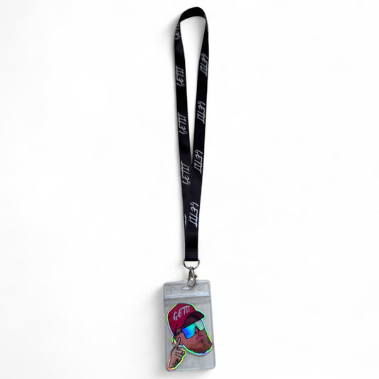 GETIT Lanyard w/ Waterproof ID Pouch