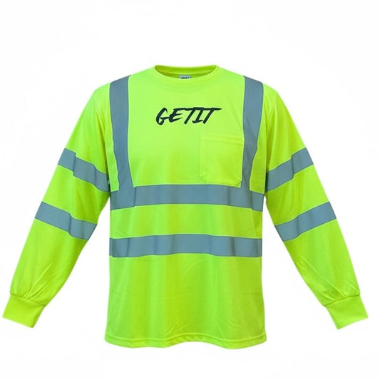 GETIT Hi-Vis Long Sleeve 🚨PRE ORDER🚨 Green